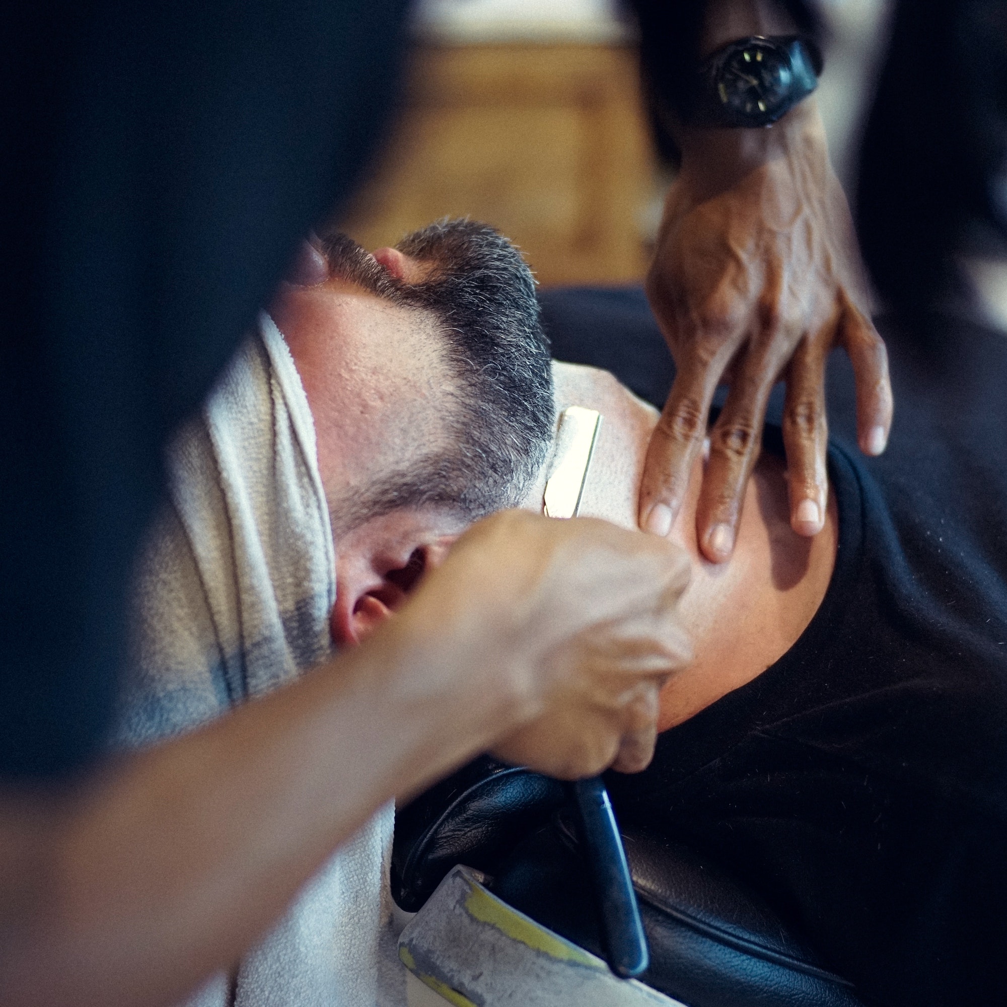 The Wedding Barber - Hot Towel Shave